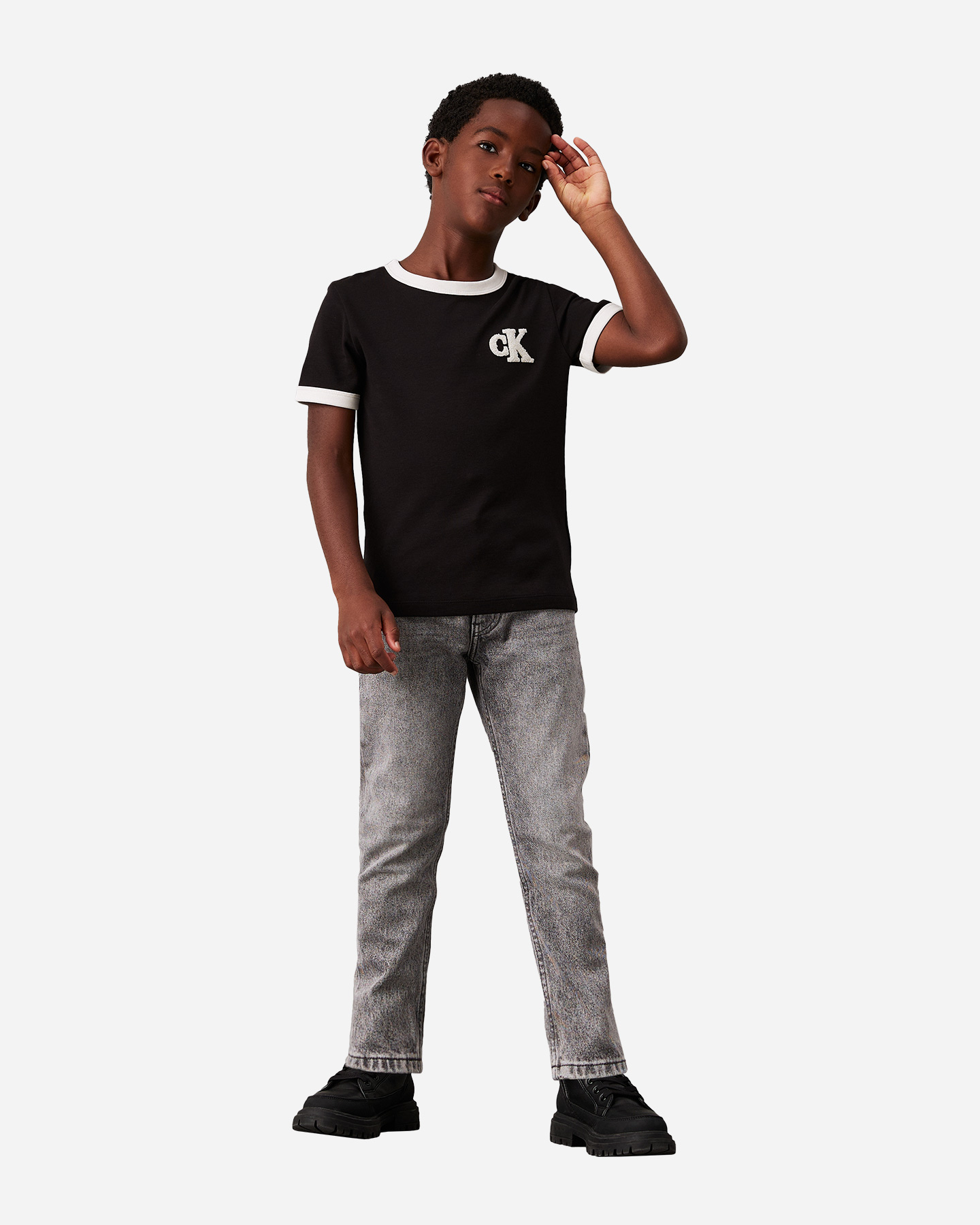 T-shirt Calvin Klein Jeans Cuffs Jr IB0IB02241-BEH