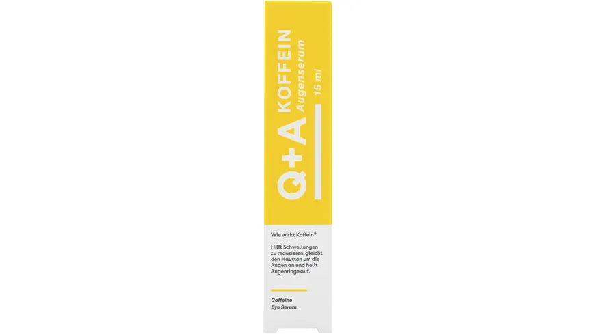 Q+A Augenserum Koffein 15 ml