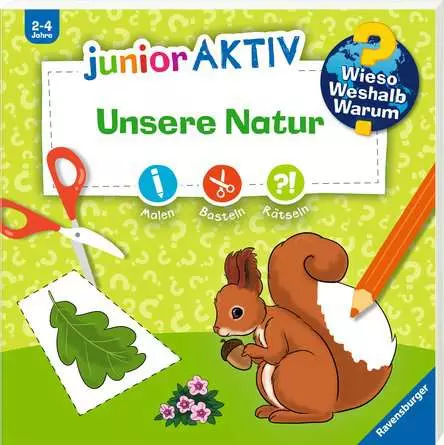 Ravensburger Wieso? Weshalb? Warum? junior AKTIV: Unsere Natur