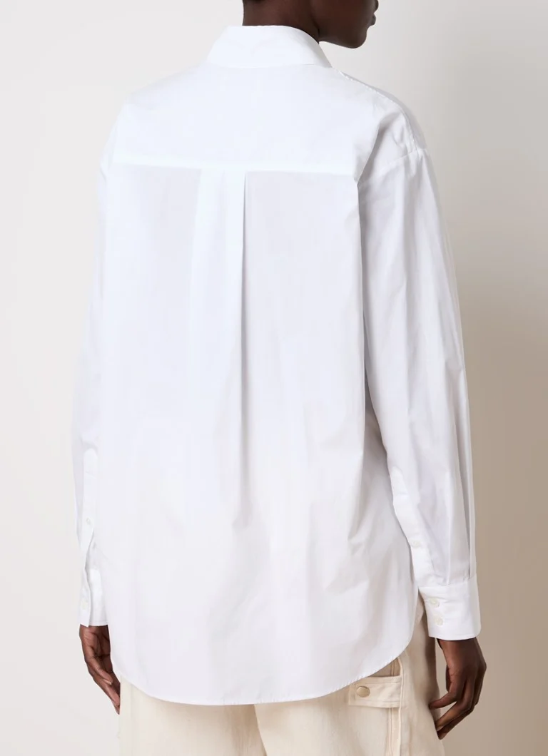 Camicetta Isabel Marant Fabriza con ricamo del logo