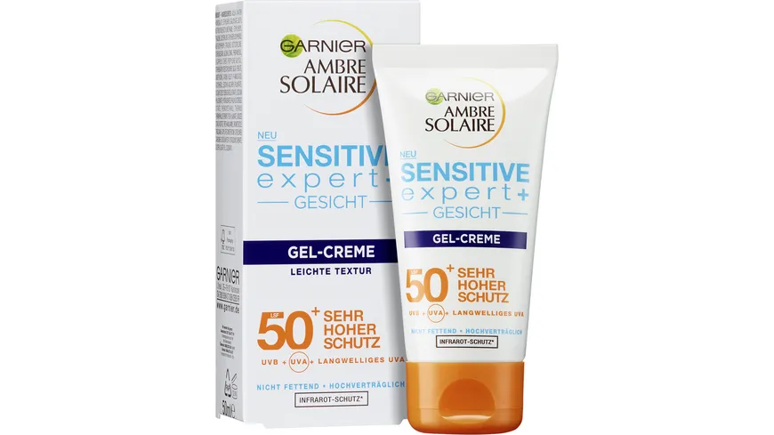 Garnier Ambre Solaire Sonnenmilch Gel Creme LSF 50+ 50 ml