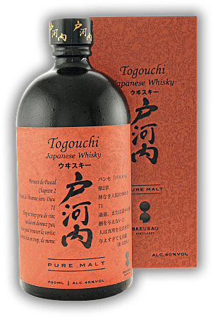 Togouchi Pure Malt Whisky Togouchi Pure Malt Whisky  0,7	 Liter - Vol 40%