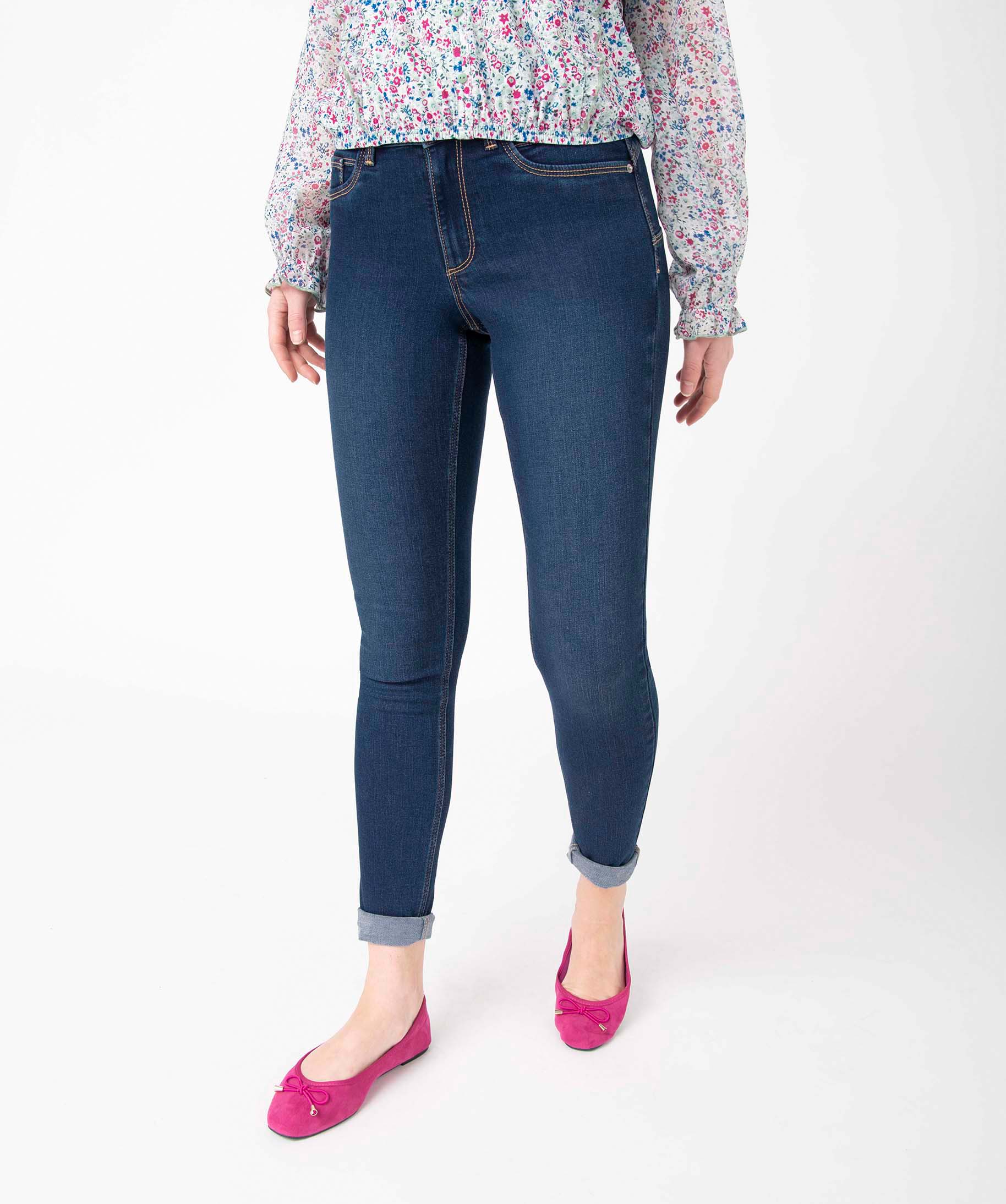 Jegging femme taille haute brut | GEMO