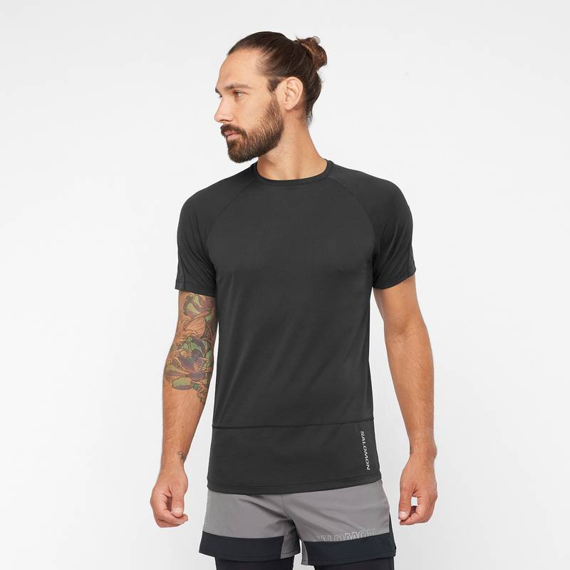 Salomon CROSS RUN Funktionsshirt Herren