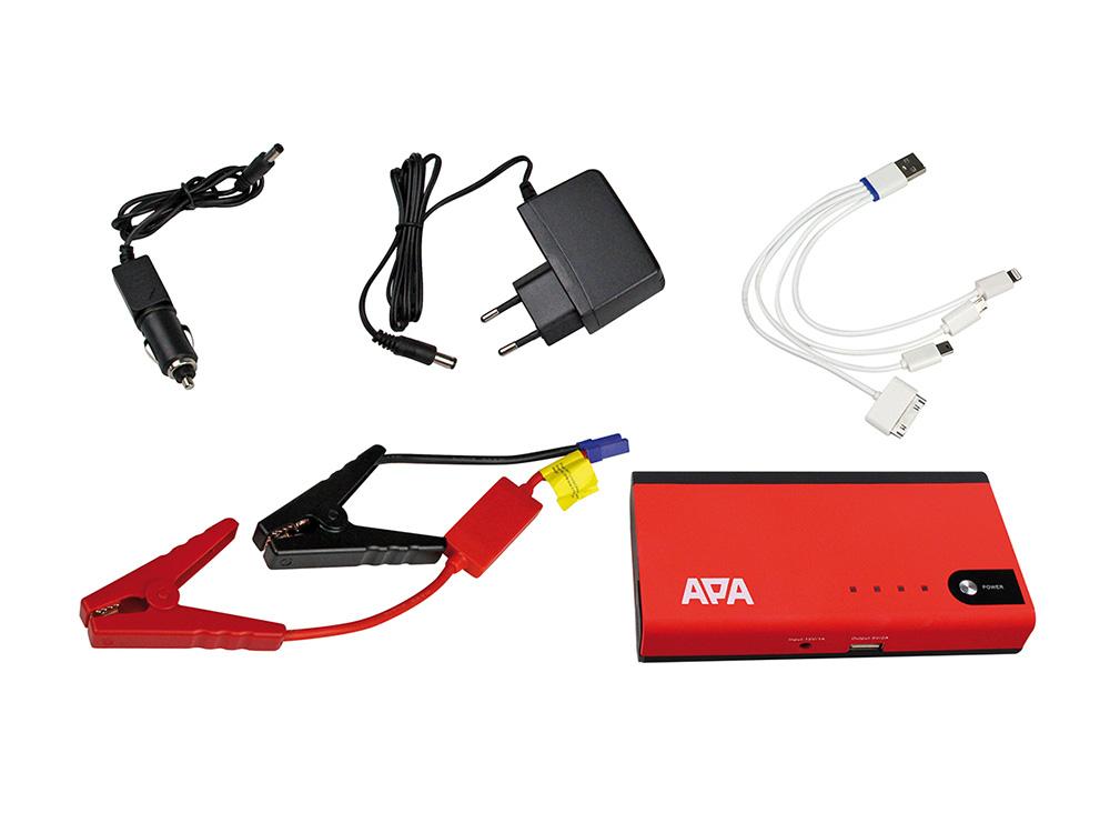 APA Mini Lithium Powerpack 11.000mAh mit Starthilfe