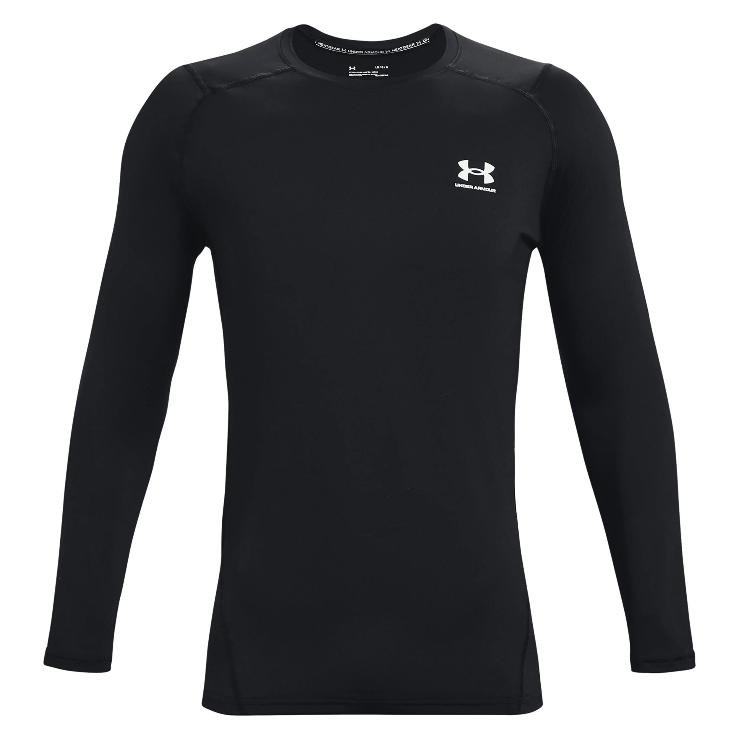 Heatgear Fitted Longsleeve Herren - Schwarz