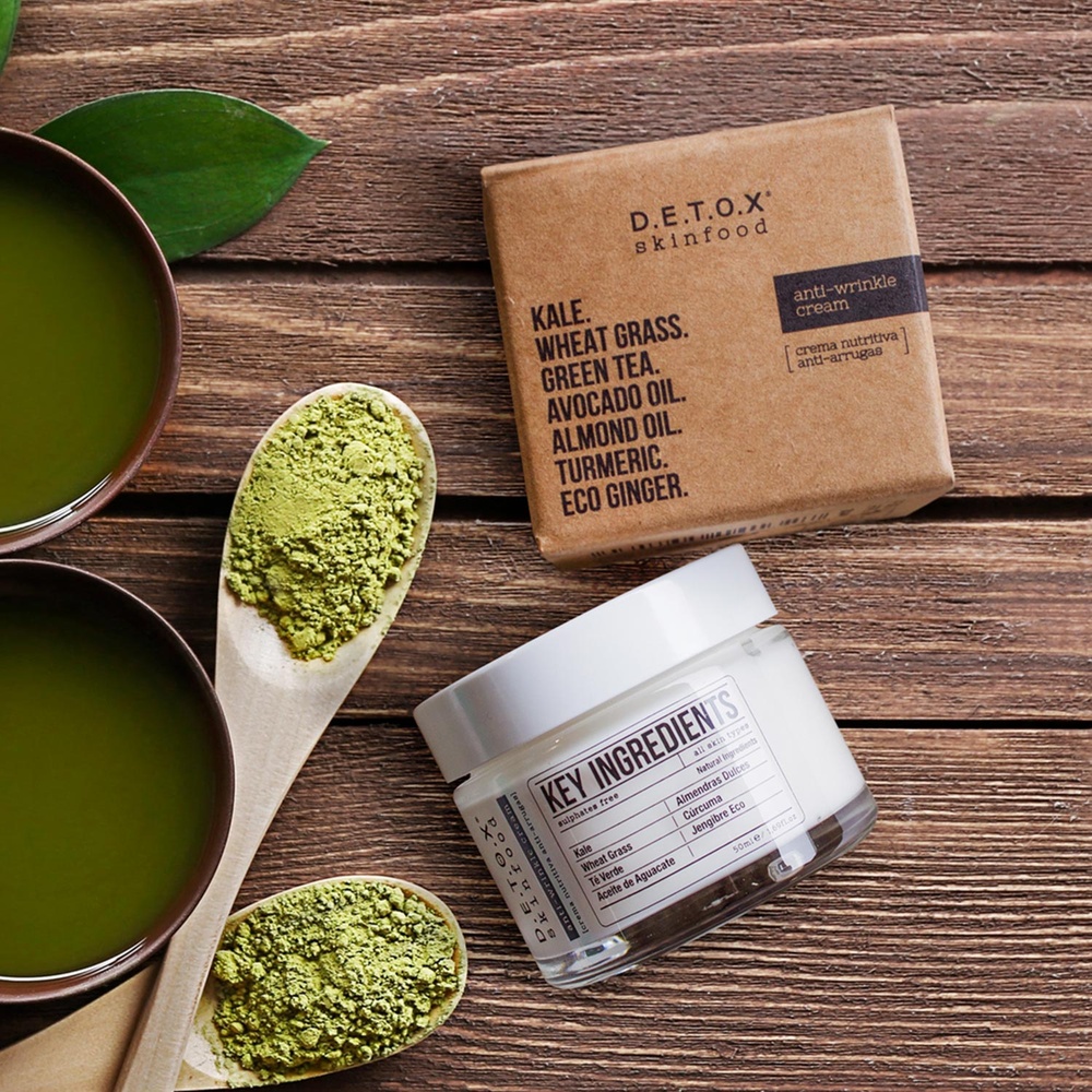 Detox Skin Food CREME ANTI RIDES  - Gingembre Crème visage anti rides