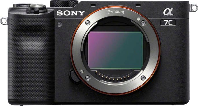Sony ILCE-7CLB - Alpha 7C E-Mount mit SEL2860 Vollformat-Digitalkamera (FE 28–60 mm F4–5,6, 24,2 MP, FE 28–60 mm F4–5,6, 24,2 MP, 4K Video, Echtzeit-AF)