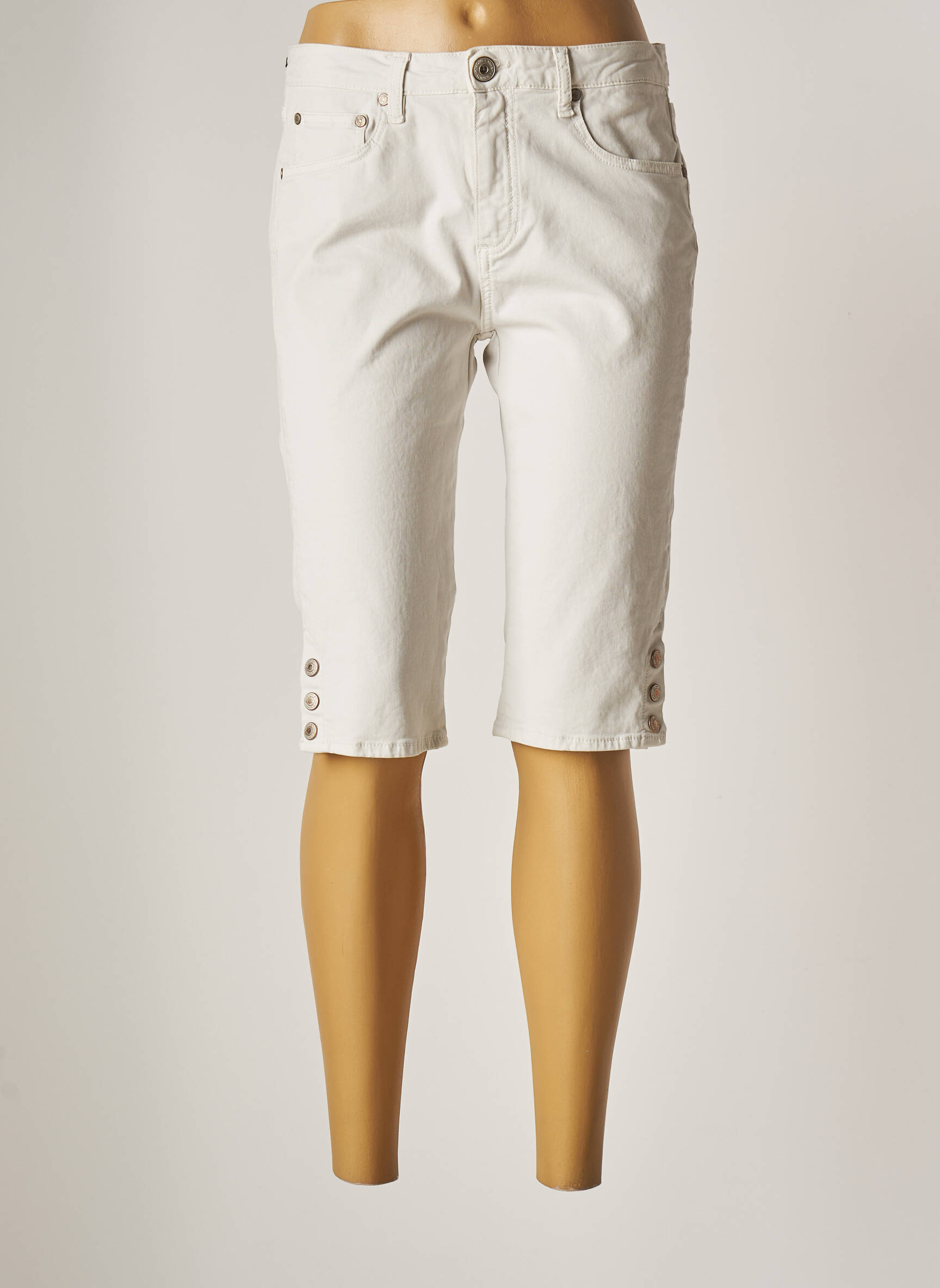 Denim Studio Corsaire Femme couleur gris