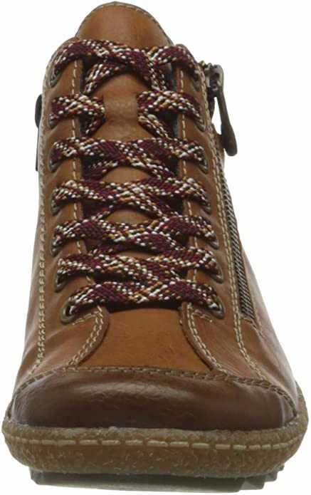 RIEKER Schnür-Stiefeletten braun
