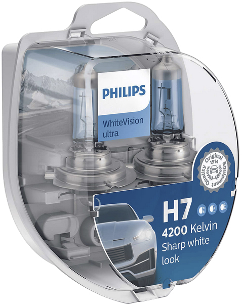 Philips WhiteVision ultra H7 Glühlampe, 2 Stück - ATU