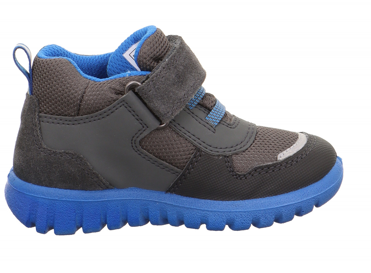 SPORT7 MINI - Grau/BlauSneaker high mit Klettverschluss