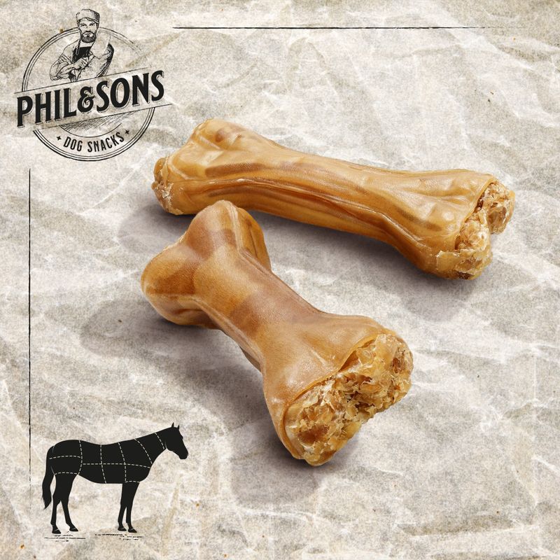 Phil & Sons Kauknochen aus Pferdehaut