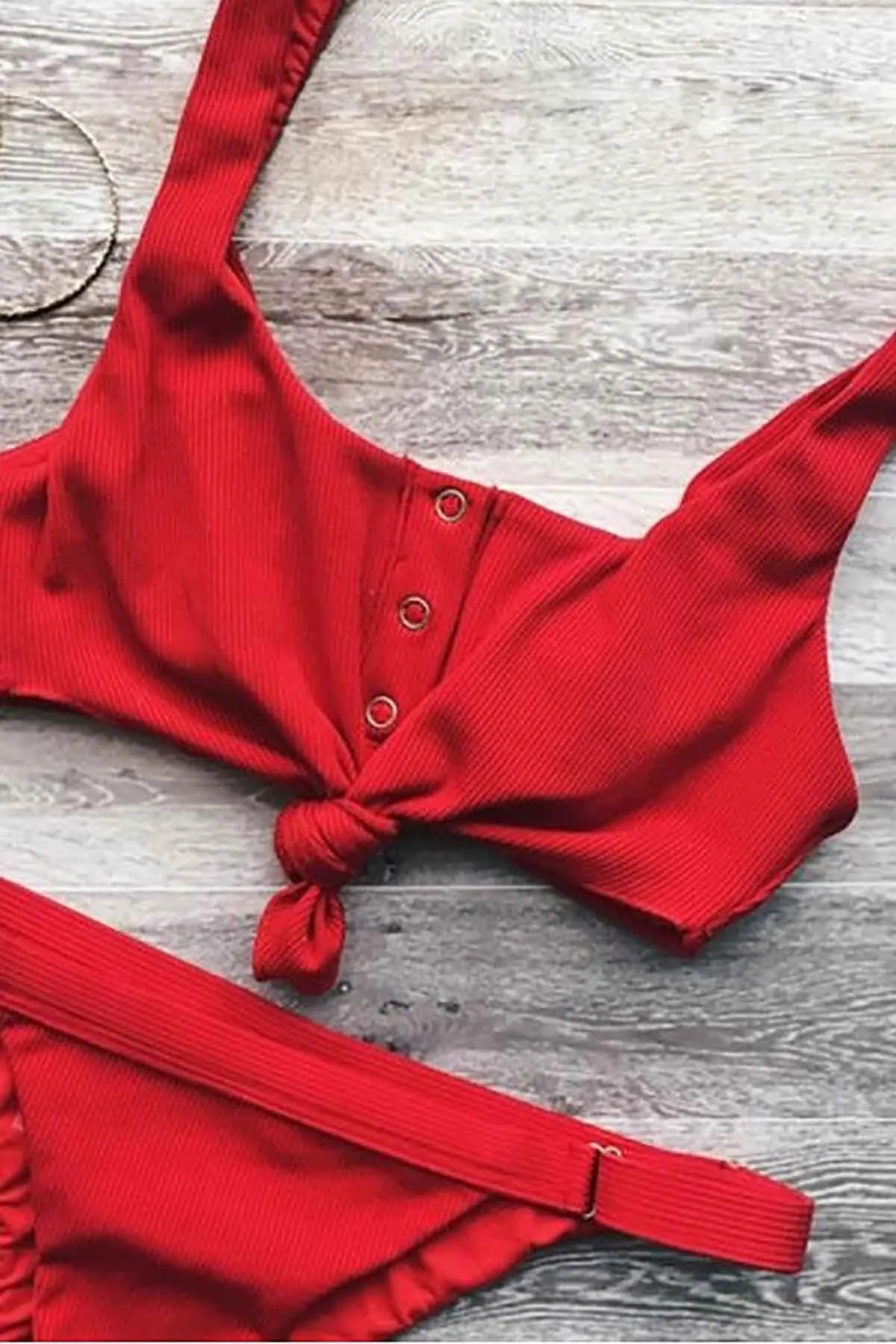 Angelsin  Rote Bikinihose Rot