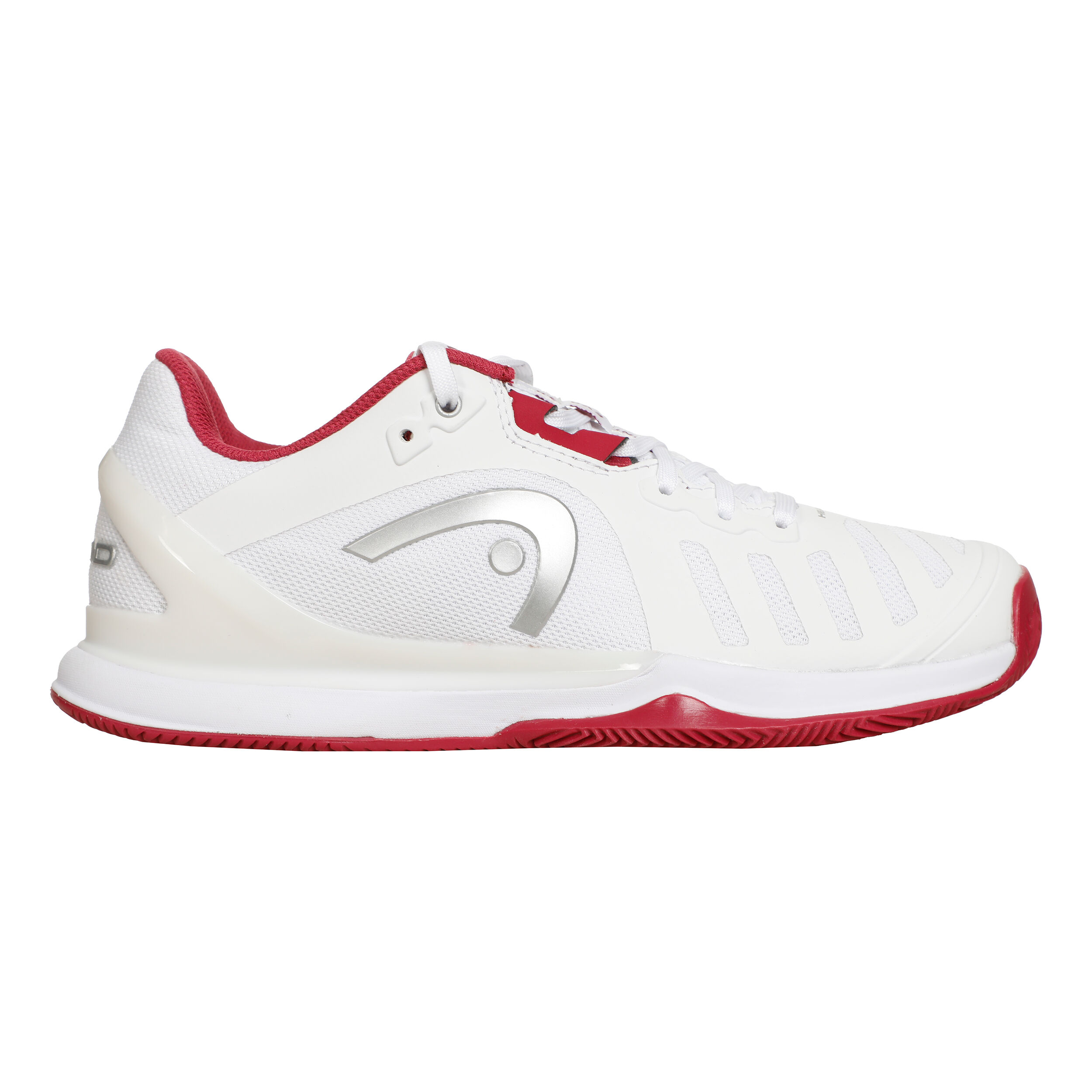 Sprint Evo 3.0 Sandplatzschuh Damen - Weiß, Berry