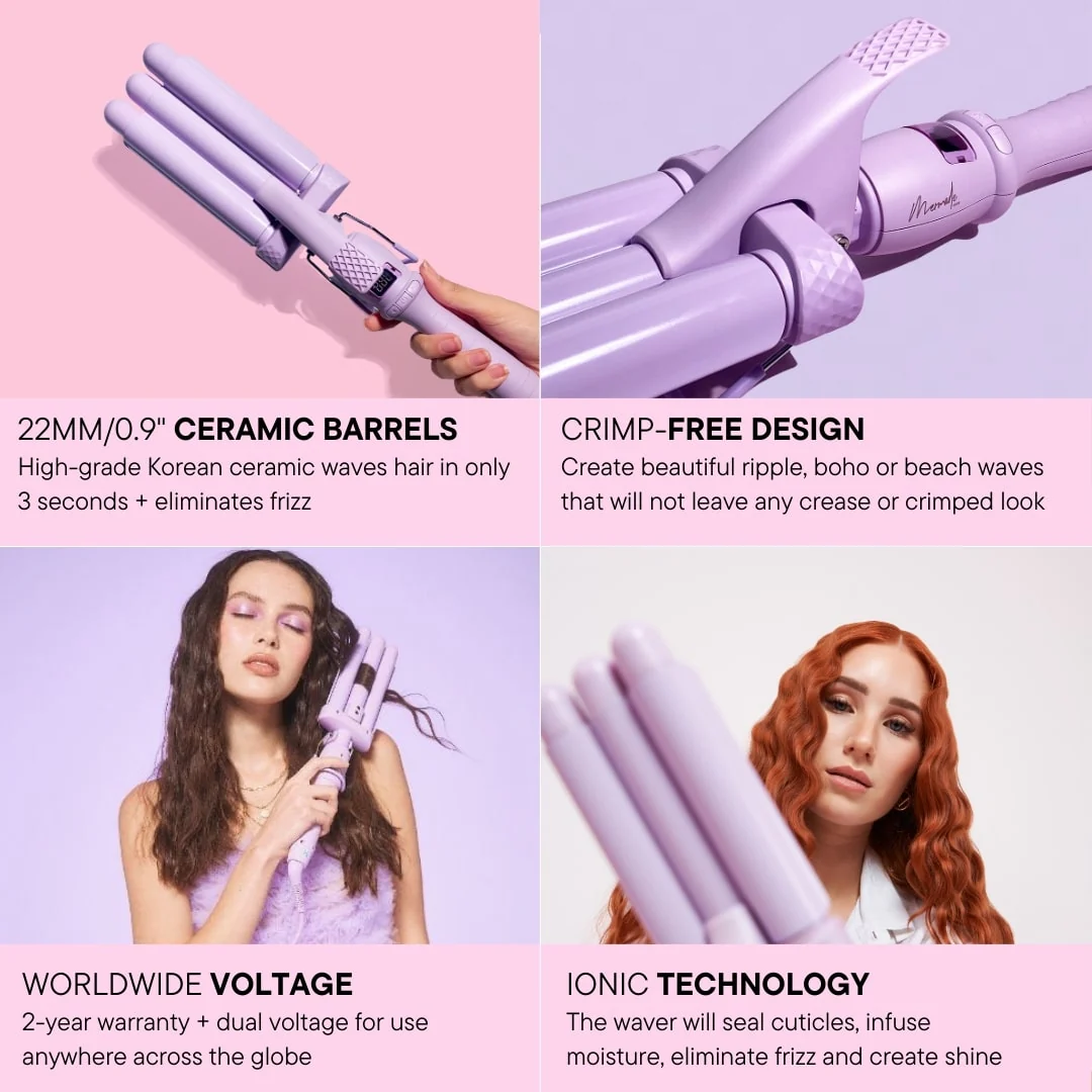 Hair Tools Cutie Waver 22mm - Преса за косу