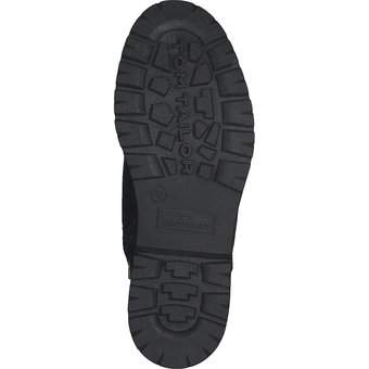 Tom Tailor Schnür Boots in schwarz