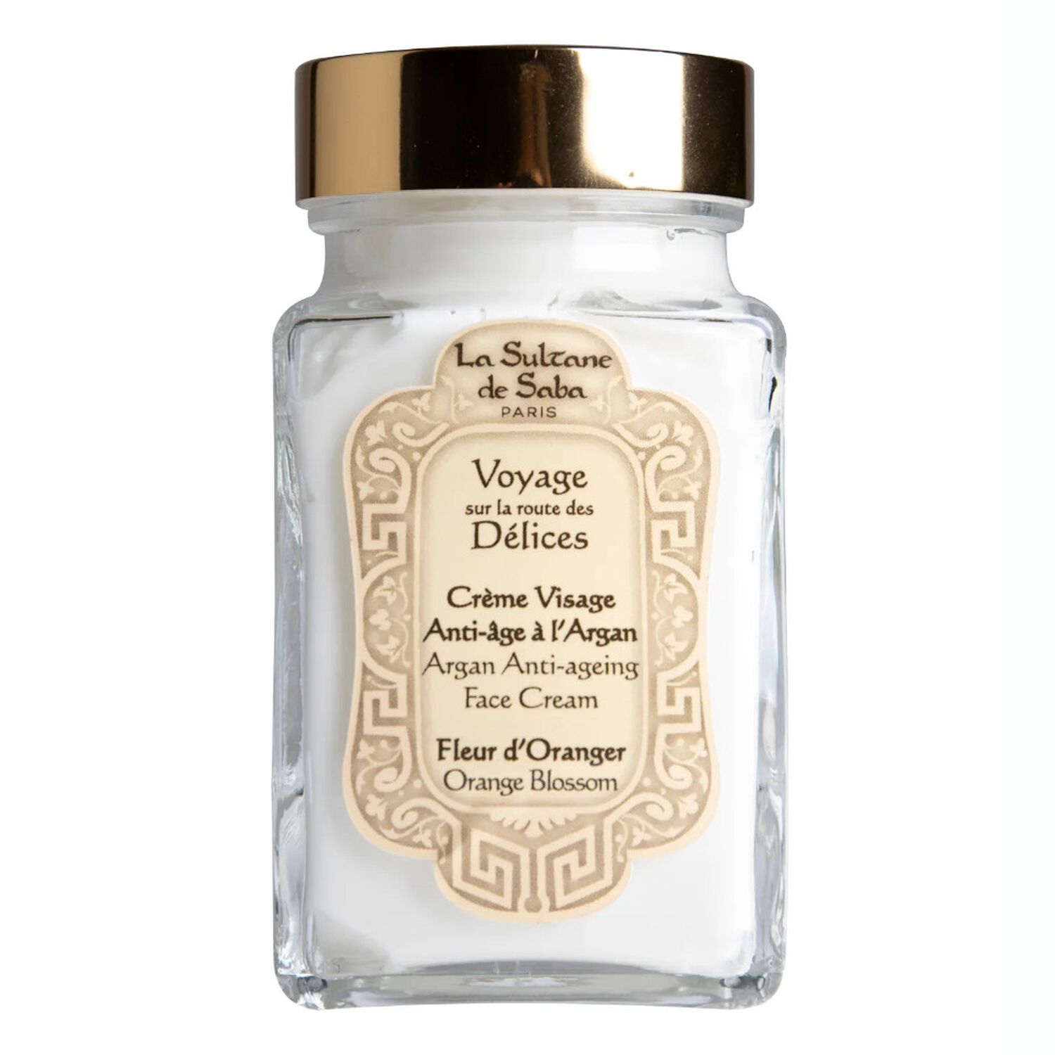 La Sultane de Saba Voyage Sur la Route Des Délices Crème Anti-Âge à l'Argan 100 ml