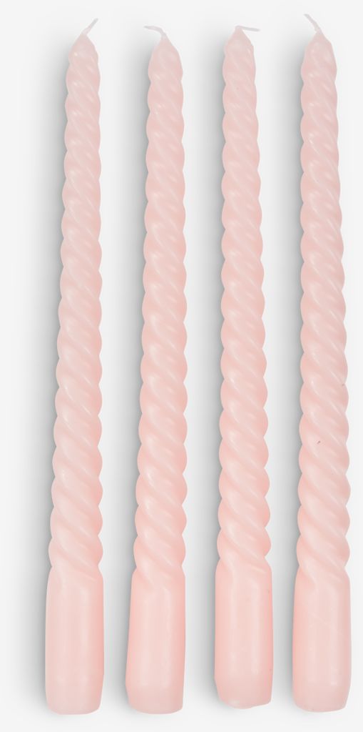 BALDUR Light BALDUR H26cm pale pink 4 pcs/pack