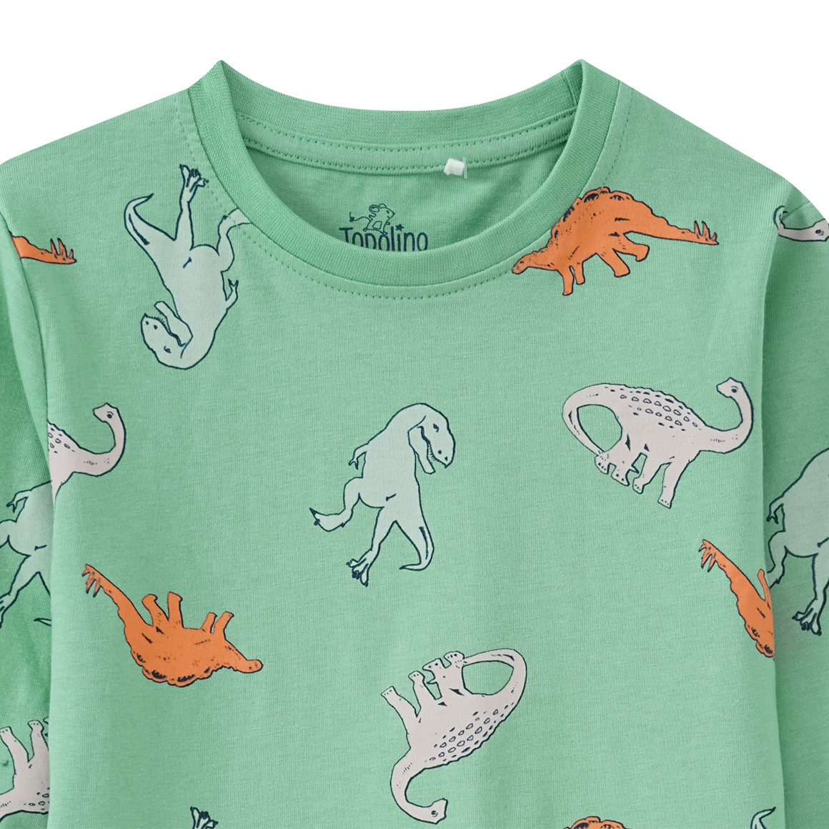 Jungen Langarmshirt mit Dino-Allover