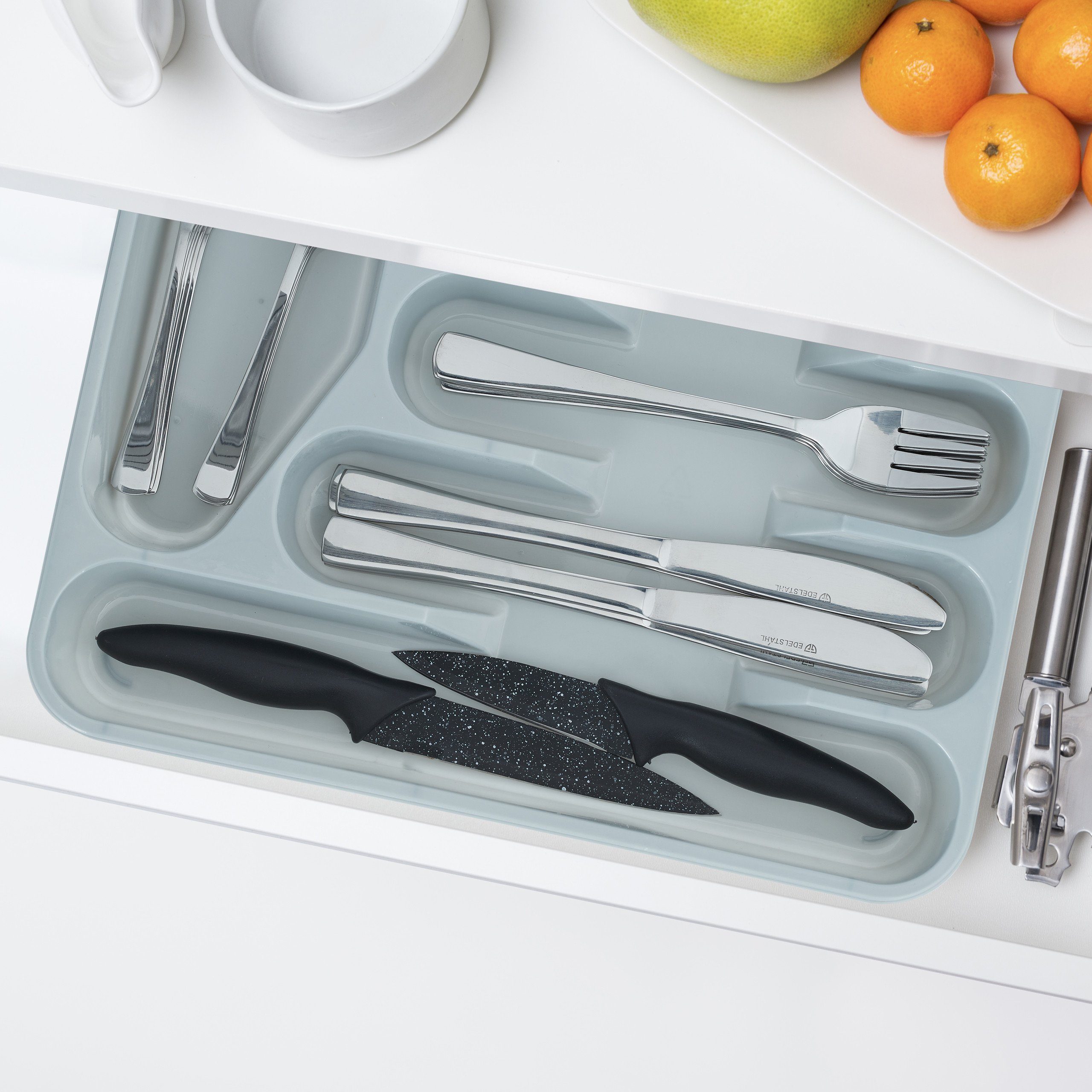 relaxdays Besteckkasten Besteckkasten 2er Set