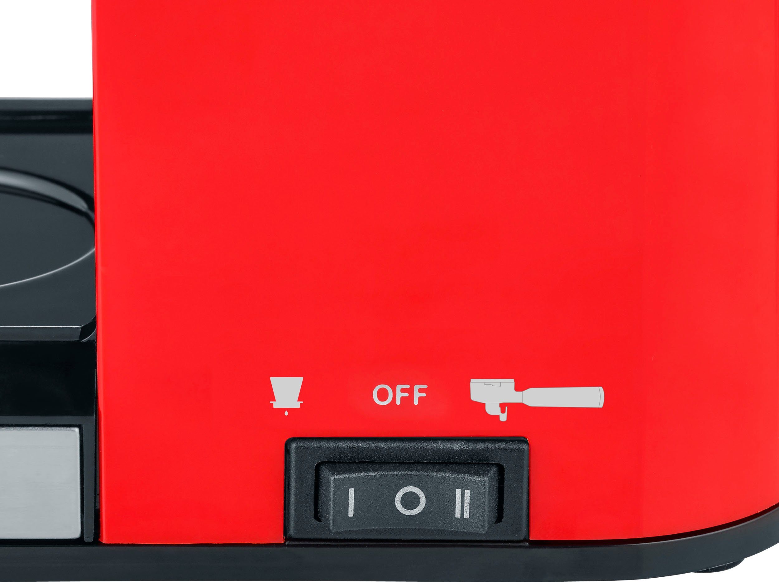Graef Kaffeemühle CM 503, rot, 135 W, Kegelmahlwerk
