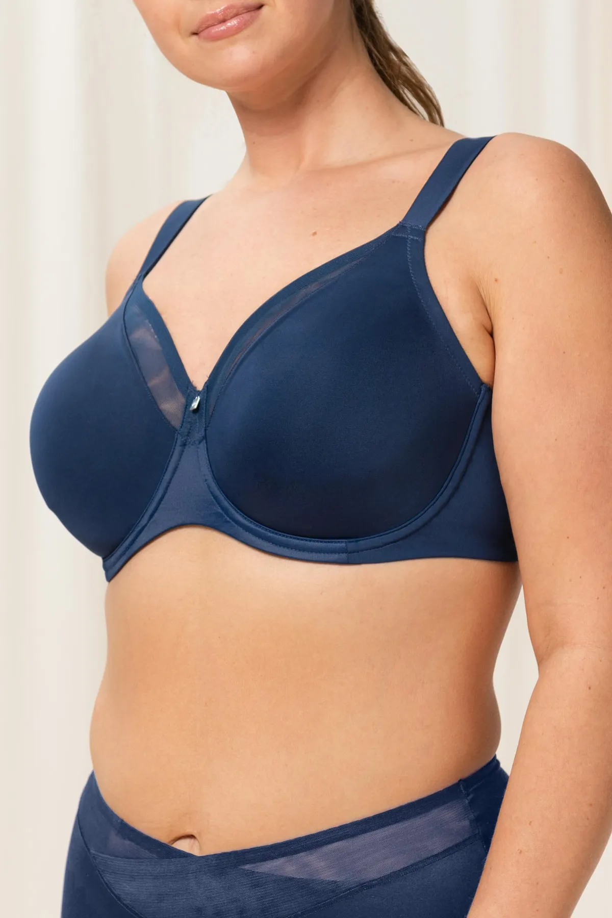 Triumph  Unterwäsche-Set - Blau - Unifarben