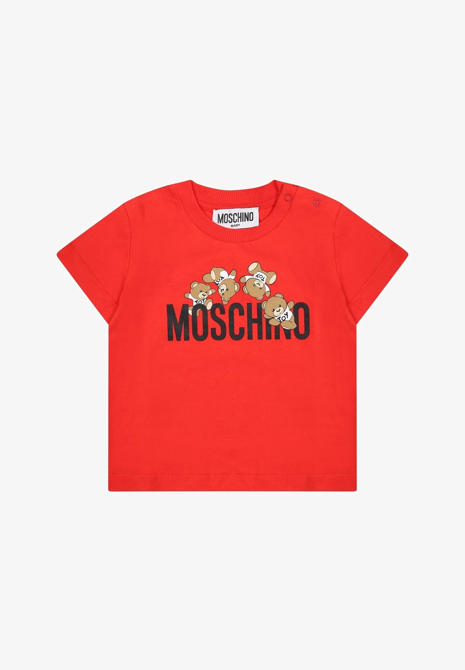 Camiseta de manga corta con logo de MOSCHINO - Camiseta estampada