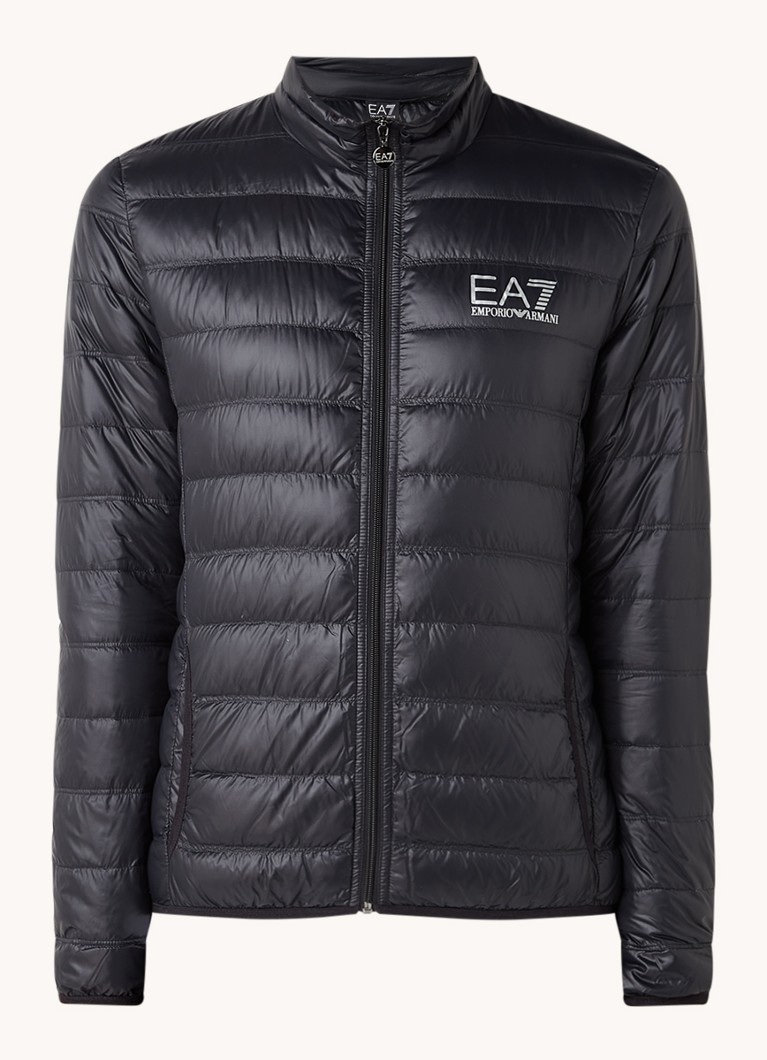 Jachetă matlasată cu puf Emporio Armani și logo