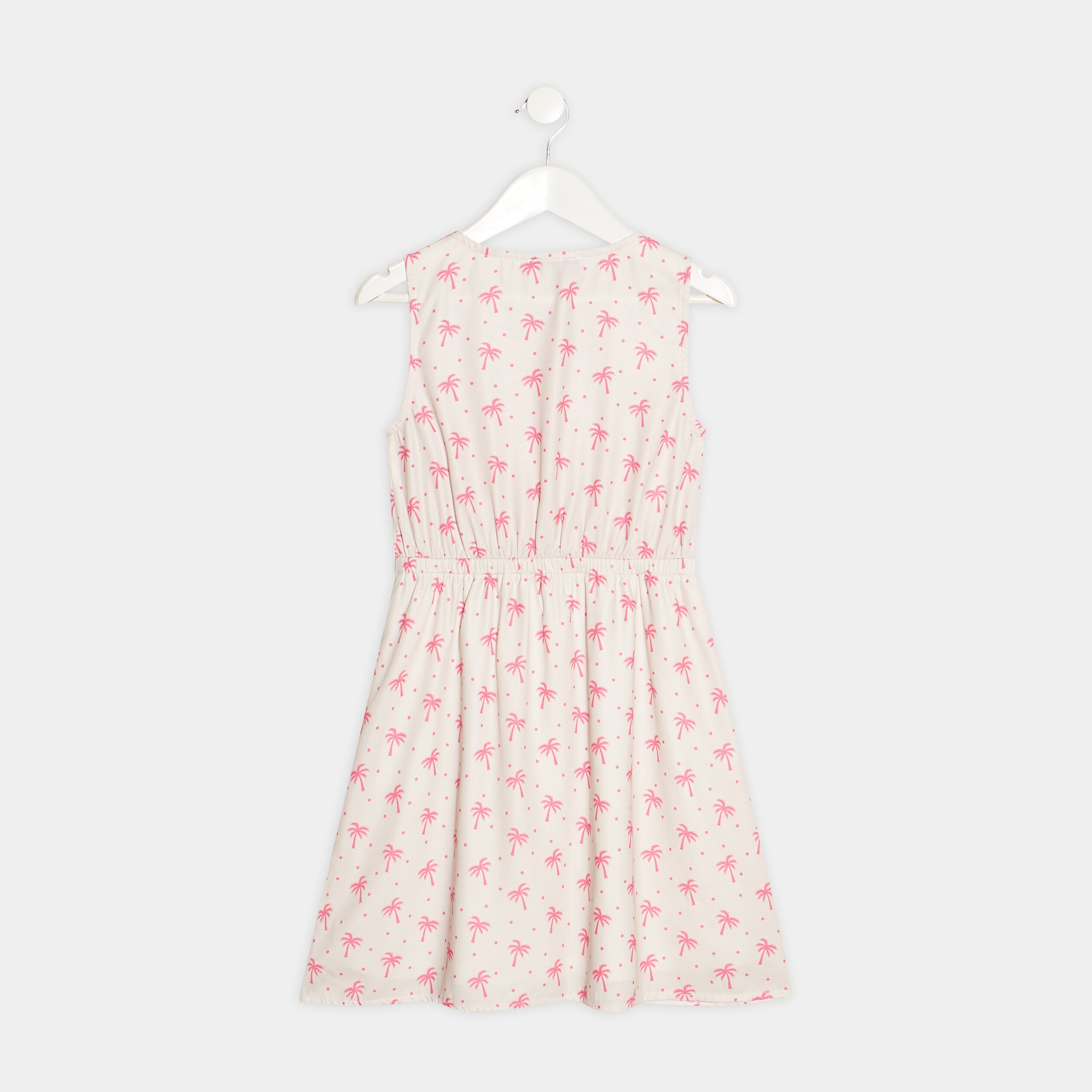 Robe trapèze Liberto ecru fille | La Halle