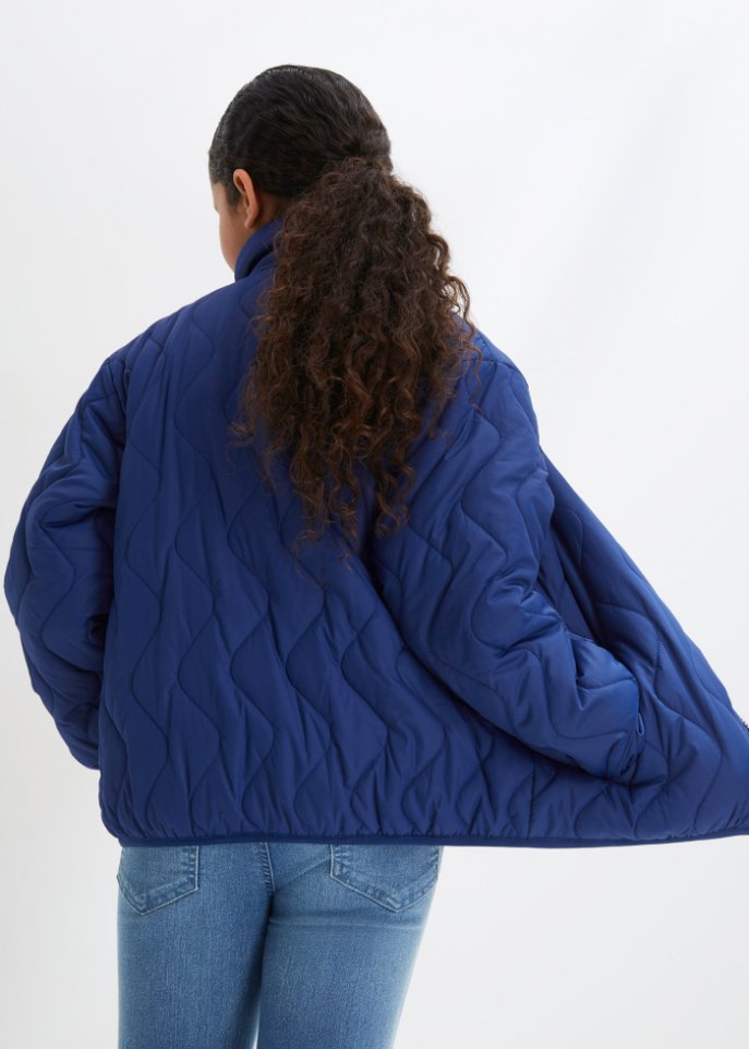 Mädchen Jacke gesteppt