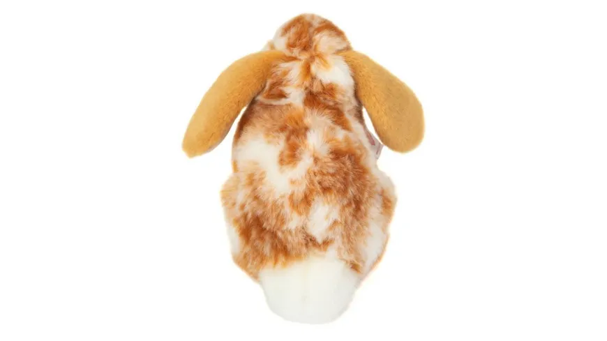 Teddy-Hermann - Widderkaninchen hellbraun-weiß gescheckt 23 cm