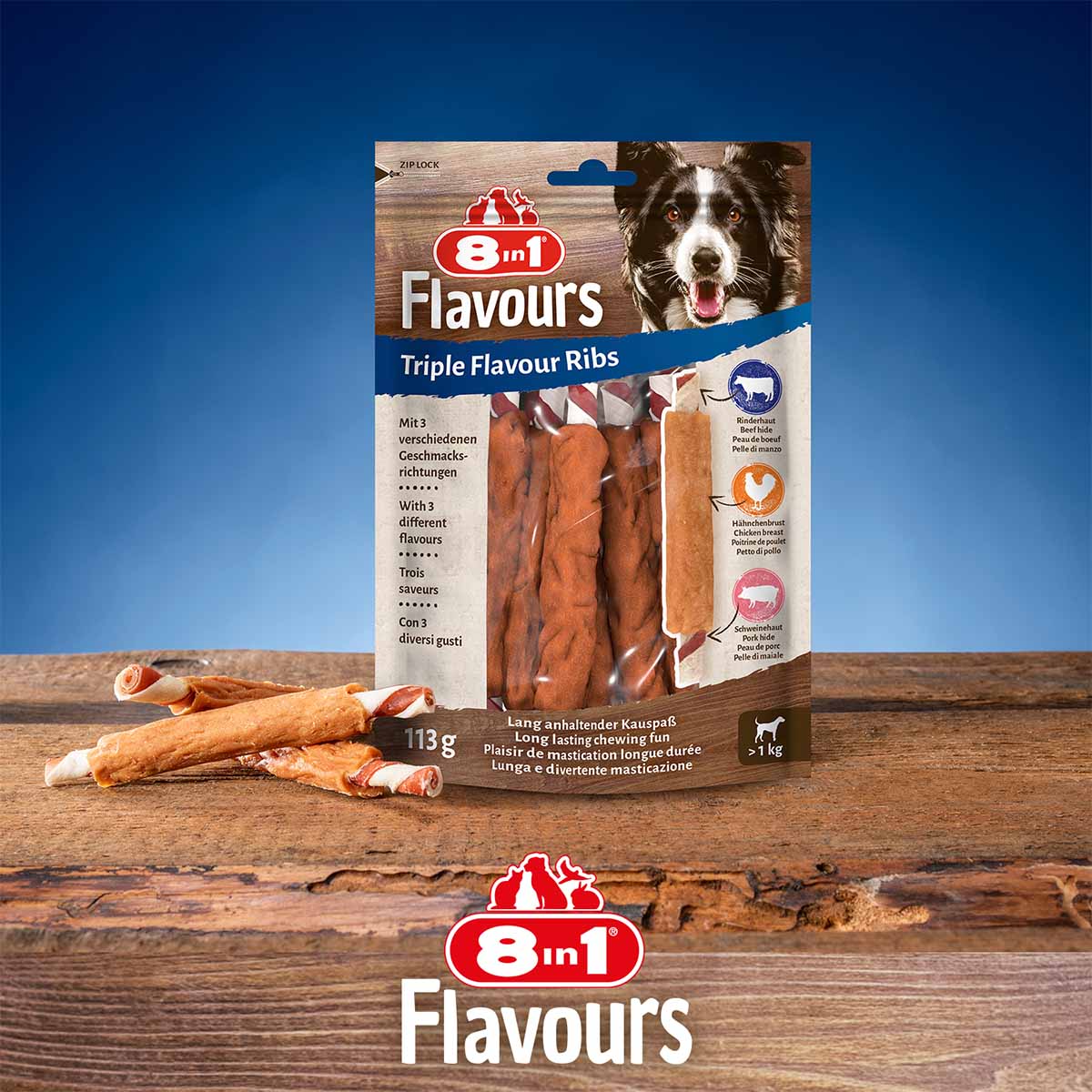 8in1 Triple Flavour Ribs günstig kaufen bei ZooRoyal