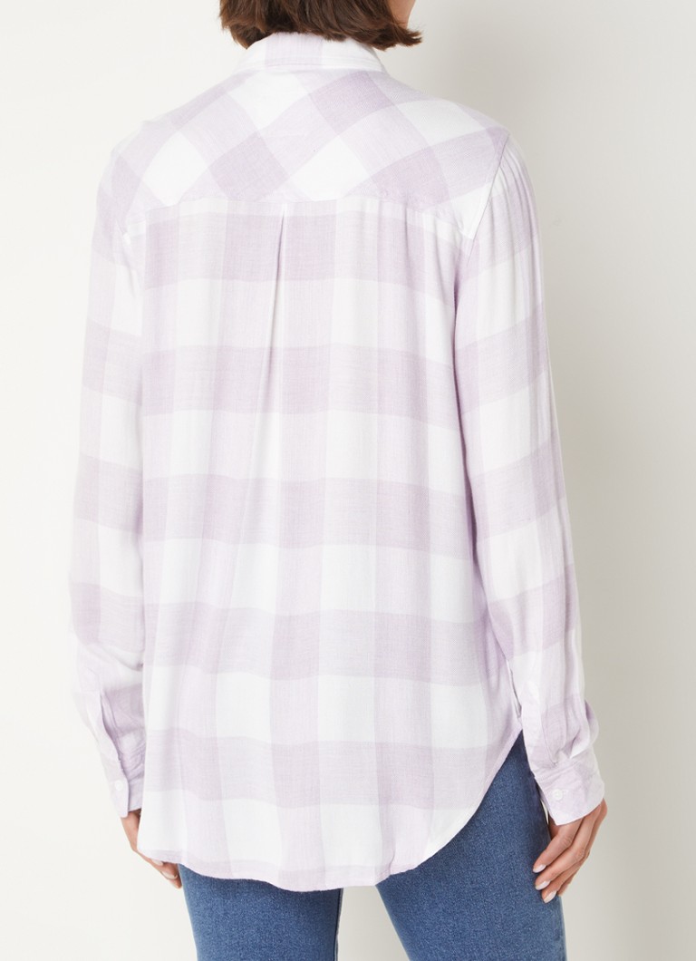Blouse Rails Hunter en flanelle à carreaux