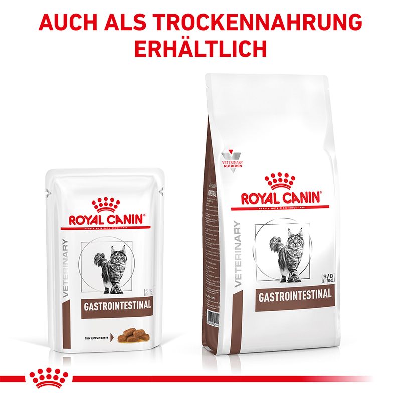 Royal Canin Veterinary Feline Gastrointestinal in Soße | bitiba %