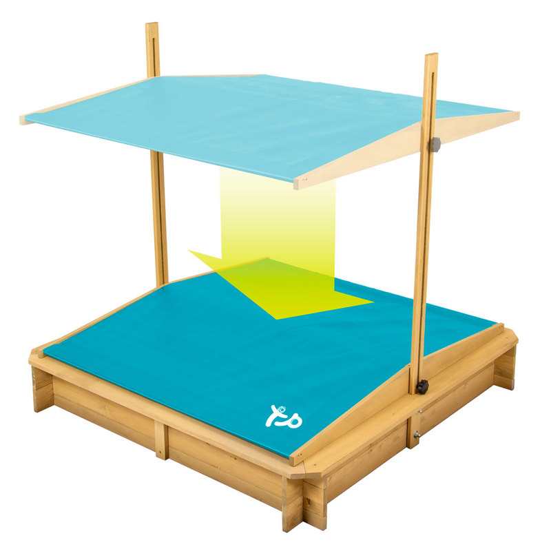 Bac à sable en bois avec parasol TP Toys