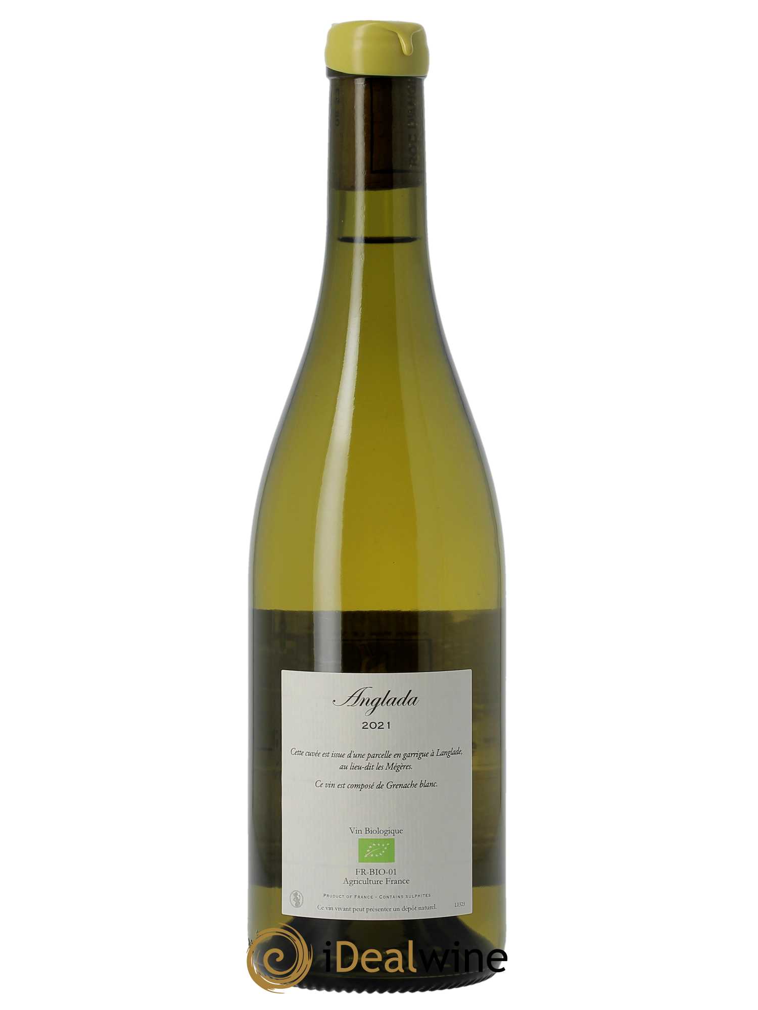 IGP Pays du Gard Roc d'Anglade Anglada Rémy Pédréno  2021 - Lot de 1 Bouteille