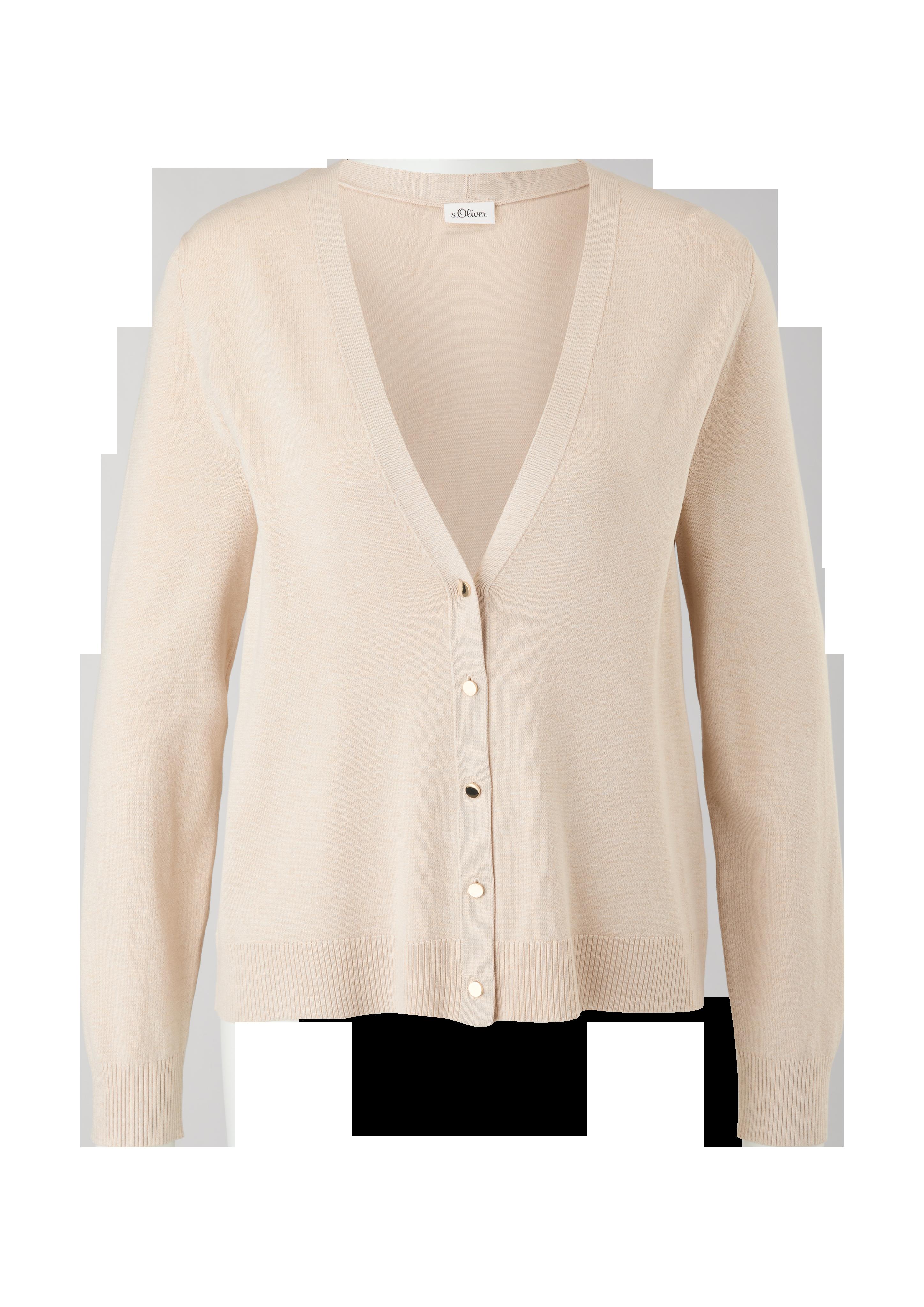 Strickjacke aus Viskosemix  2125694-81W0
