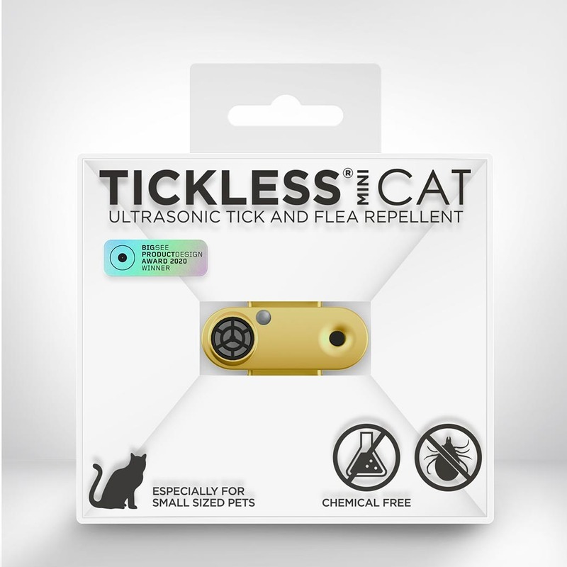 Tickless Ungeziefer- & Zeckenschutz Tickless Mini Cat gold