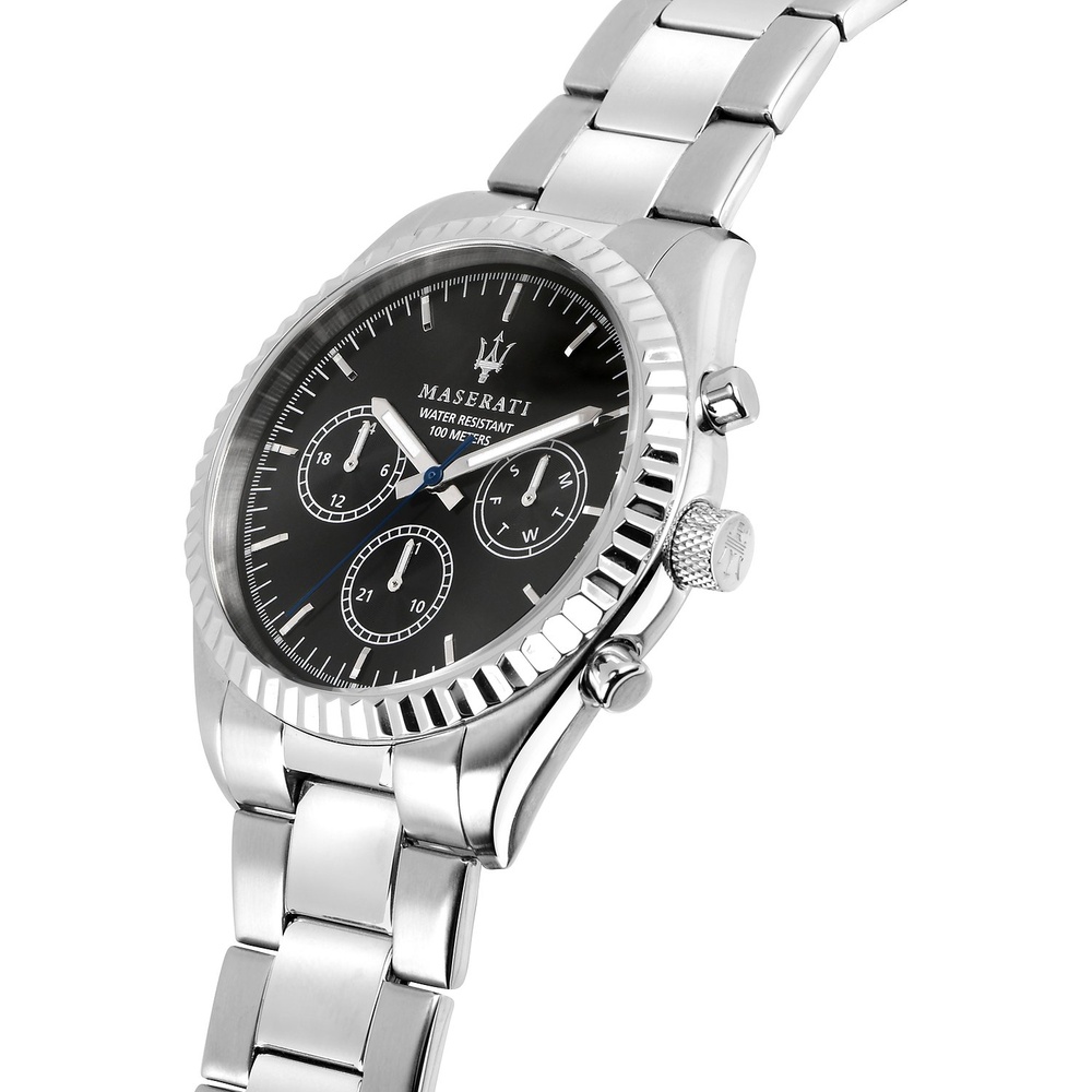 Maserati Montre pour hommes Acier inoxydable Montre