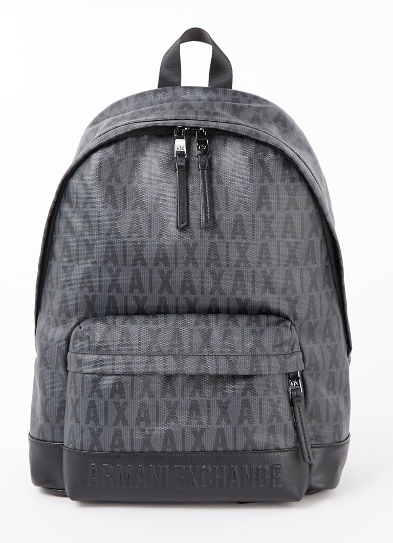 Armani Exchange mugursoma ar logotipa apdruku