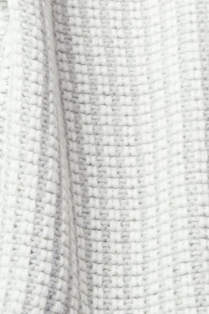 Grobstrickpullover mit Alpaka