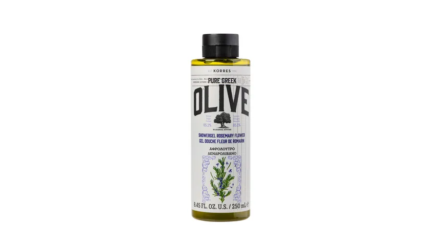 KORRES Pure Greek Olive & Rosemary Flower Duschgel 250 ml