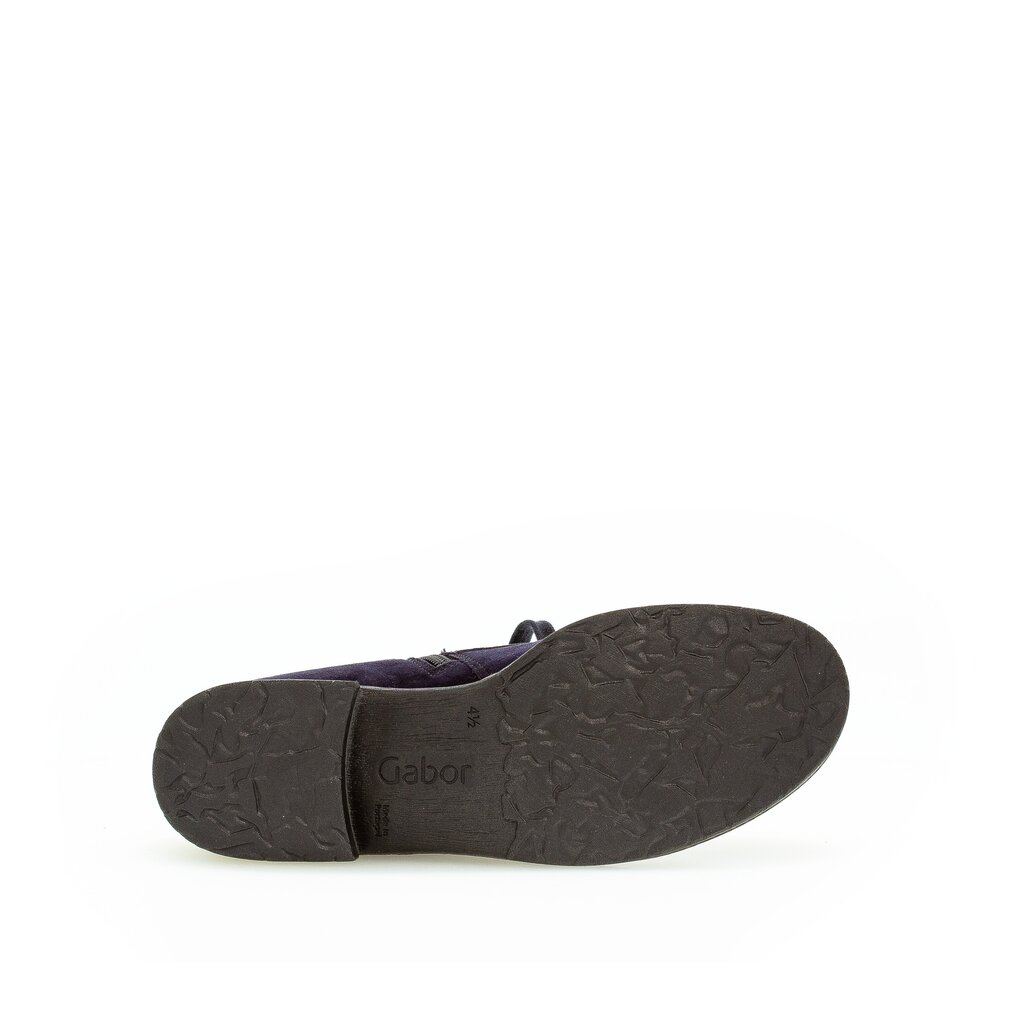 Gabor fashion Schnürstiefelette blau