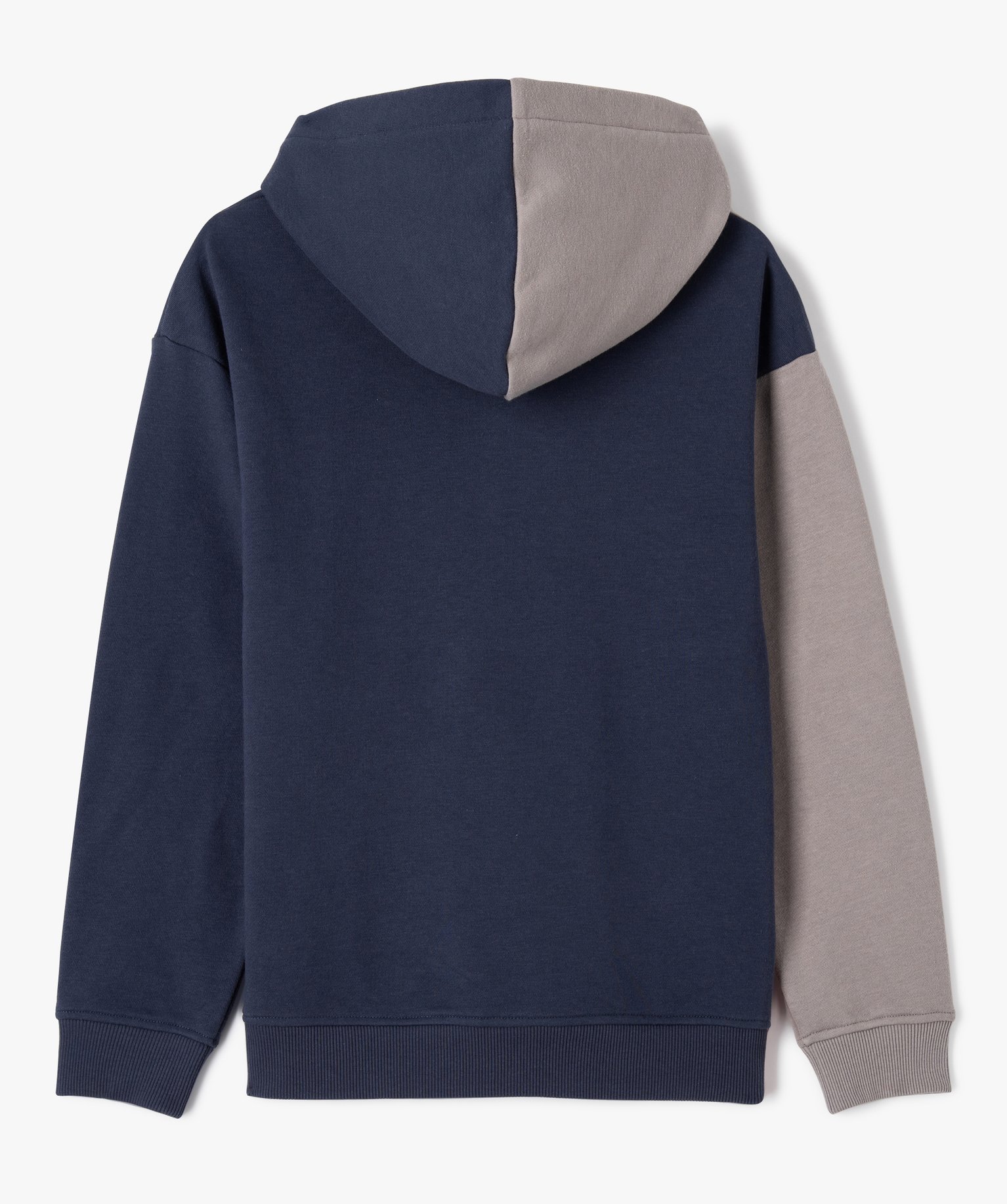 Sweat à capuche tricolore Garçon multicolore | GEMO