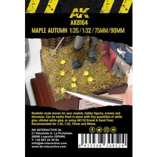 Maple Autumn Leaves 1/35 (Bag 7 Gr.)