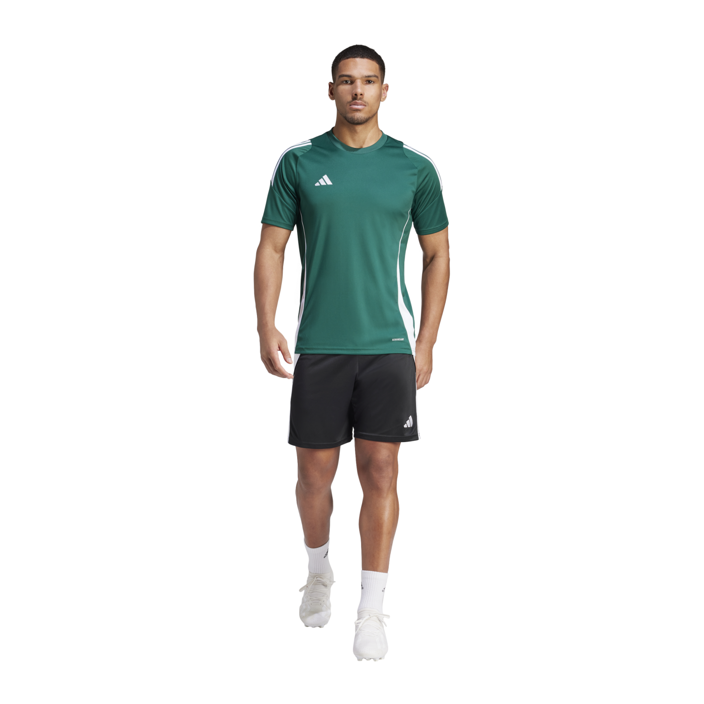 adidas Tiro 24 Trikot Dunkelgrün Weiss