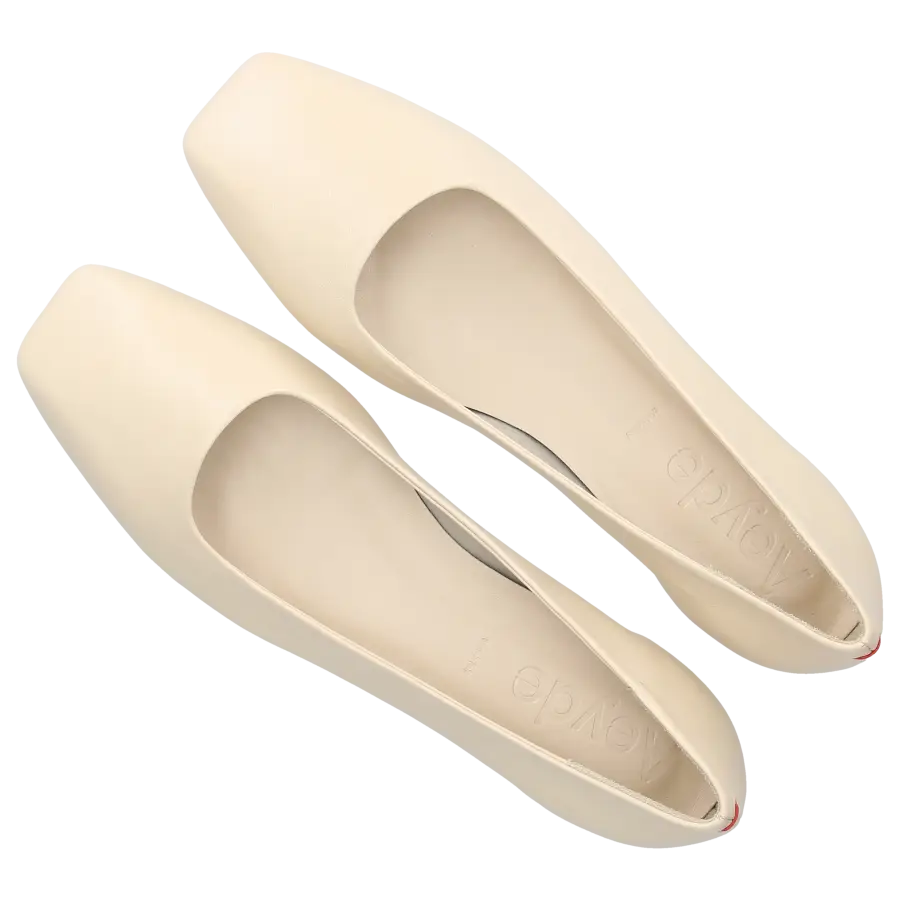 Aeyde - Ballerinas IDA Kalbsleder - beige