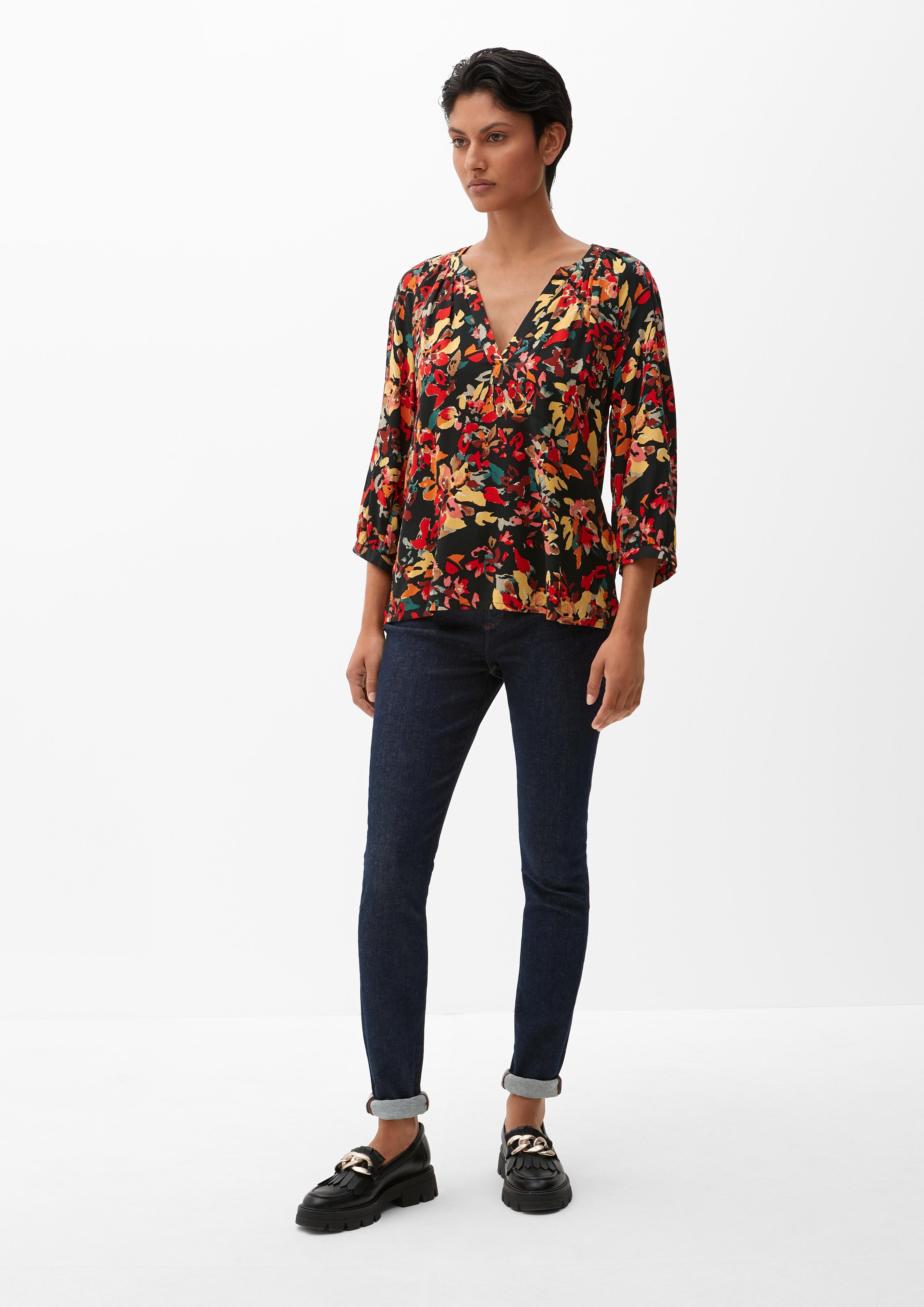 Musterbluse mit Dobby-Struktur  2120530-59A0