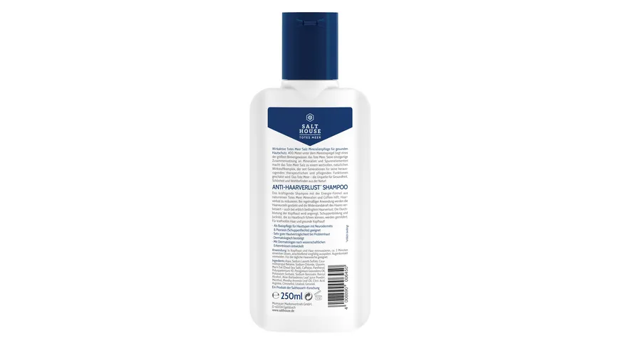 SALTHOUSE Totes Meer Therapie Anti-Haarverlust Shampoo 250 ml